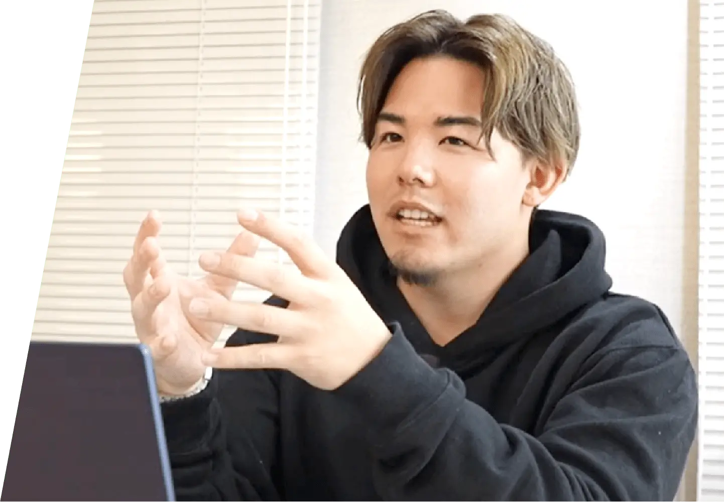 代表取締役の写真